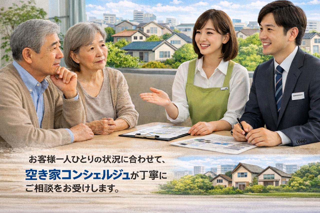 空き家片付けセンターへの相談イメージ