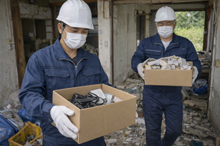 空き家片付け作業事例