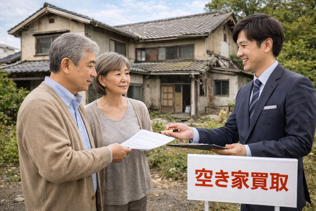 空き家の買取・引取り・売却サポート